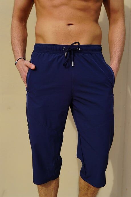 MİAMİ BEACH LACİVERT KAPRİ ŞORT 941